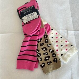Vibrant Sock Trio with Fun Patterns 2 sets one price